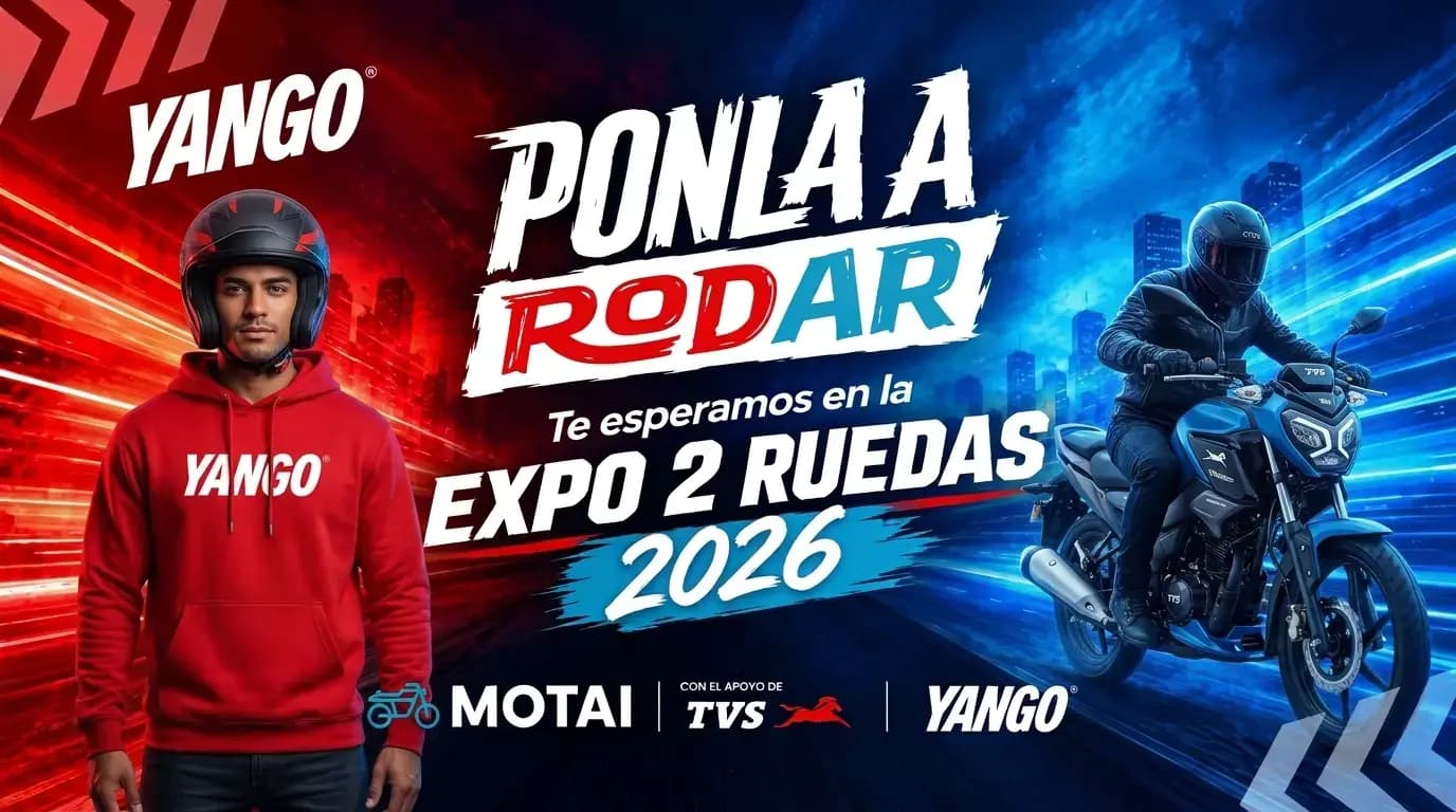 Motos en exhibición en la Expo 2 Ruedas en Corferias, Bogotá